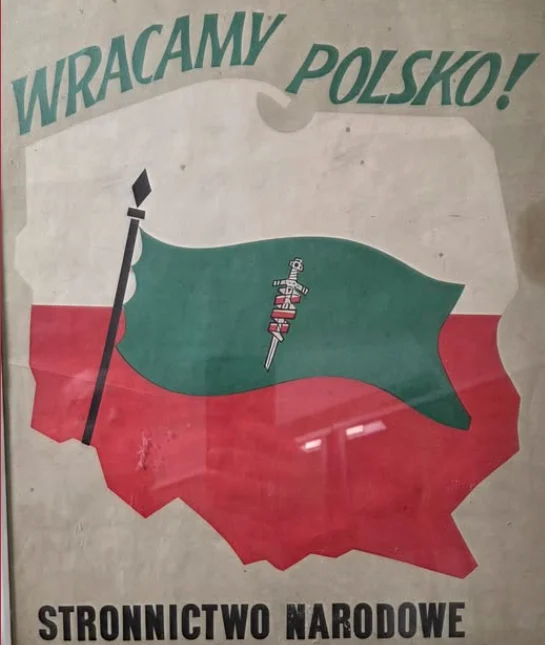 „Wracamy Polsko!” — plakat Stronnictwa Narodowego